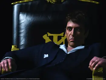 

Living room home wall decoration fabric poster Scarface The World is Yours