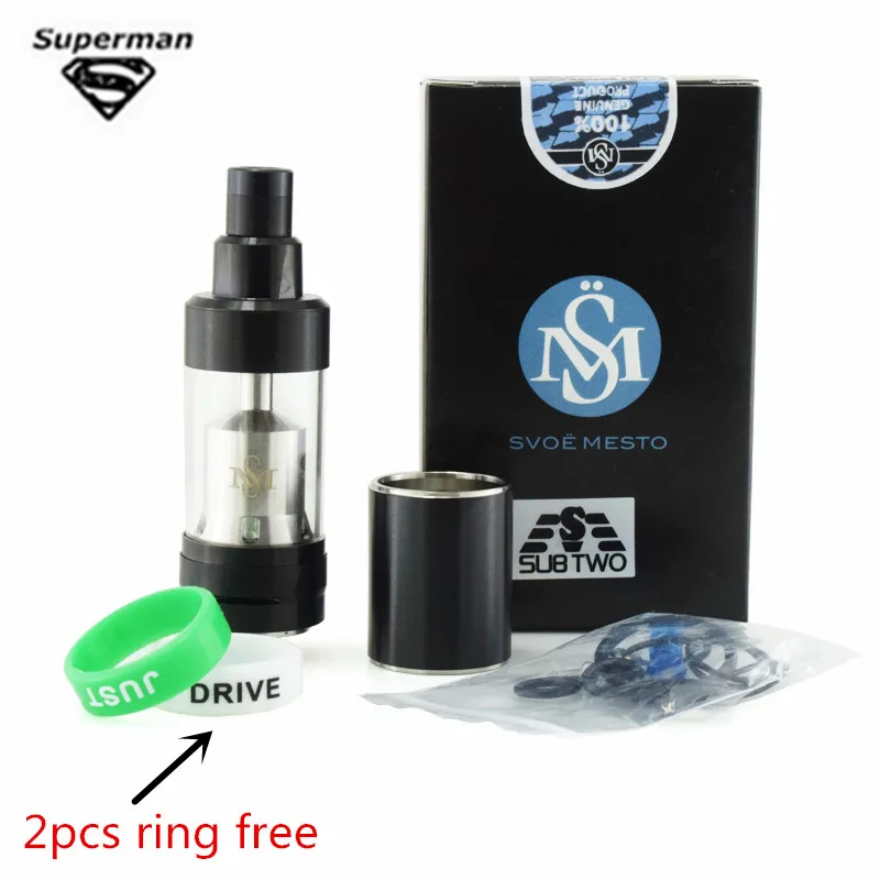 Испаритель SUB TWO Kayfun V5 RDA бак для электронной сигареты 510 Thread 316 нержавеющая сталь
