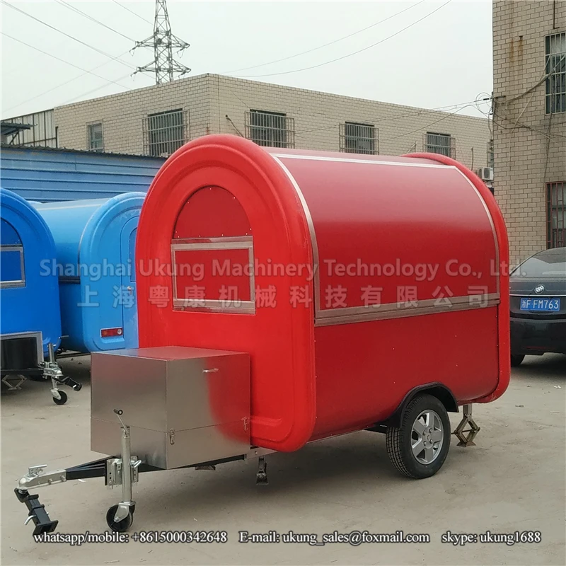 

Towable fast food mobile food trailer for sale