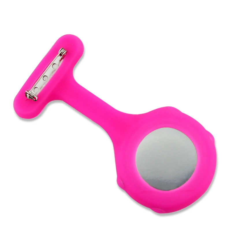 Ceny 2017 cyfrowy silikonowy zegarek dla pielęgniarki zegarek kieszonkowy fob lekarz pielęgniarka zegarek broszka lapel pielęgniarka medyczna zegarek kwarcowy z klipsem ALK