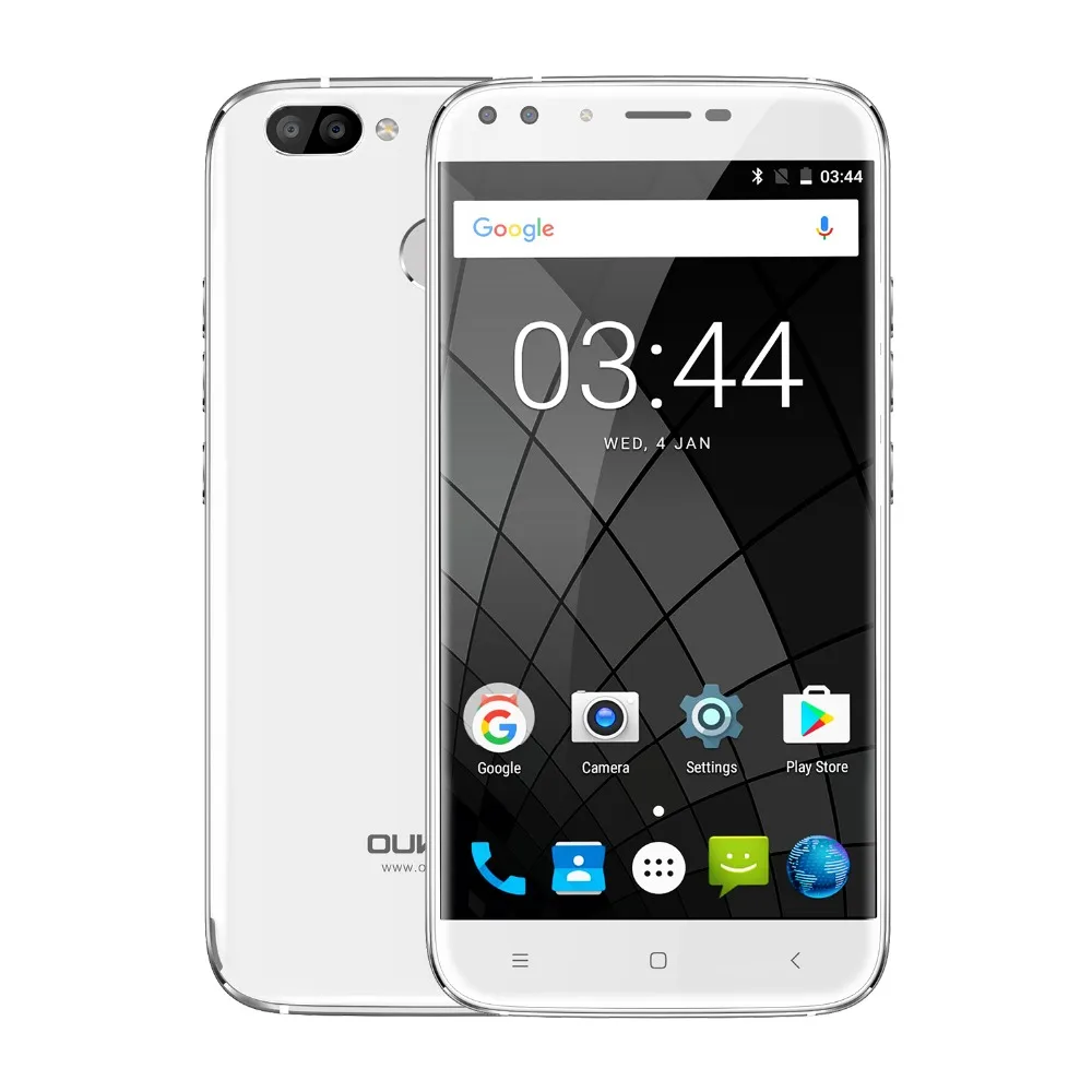 Oukitel U22 смартфон 3g 5 ''android 7 0 MTK6580 4 ядра четыре Камера 8.0MP + 5MP 2 ГБ 16 Гб отпечатков