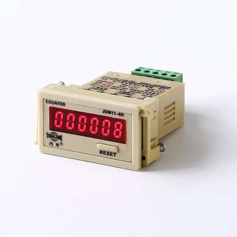 

Electronic accumulation counter JDM11-6H contact sensor voltage signal input blackout memory