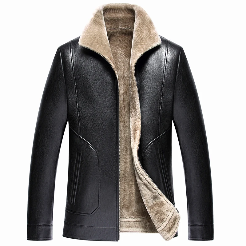 Купить Зимнее Кожаное Пальто Мужское