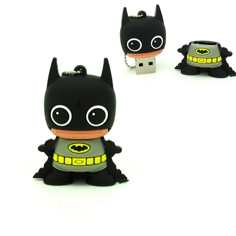 Usb флеш накопитель Super heros 64 ГБ 32 16 8 4 Гб карта памяти batman/superman/Wonder Woman usb Captain America cle|USB