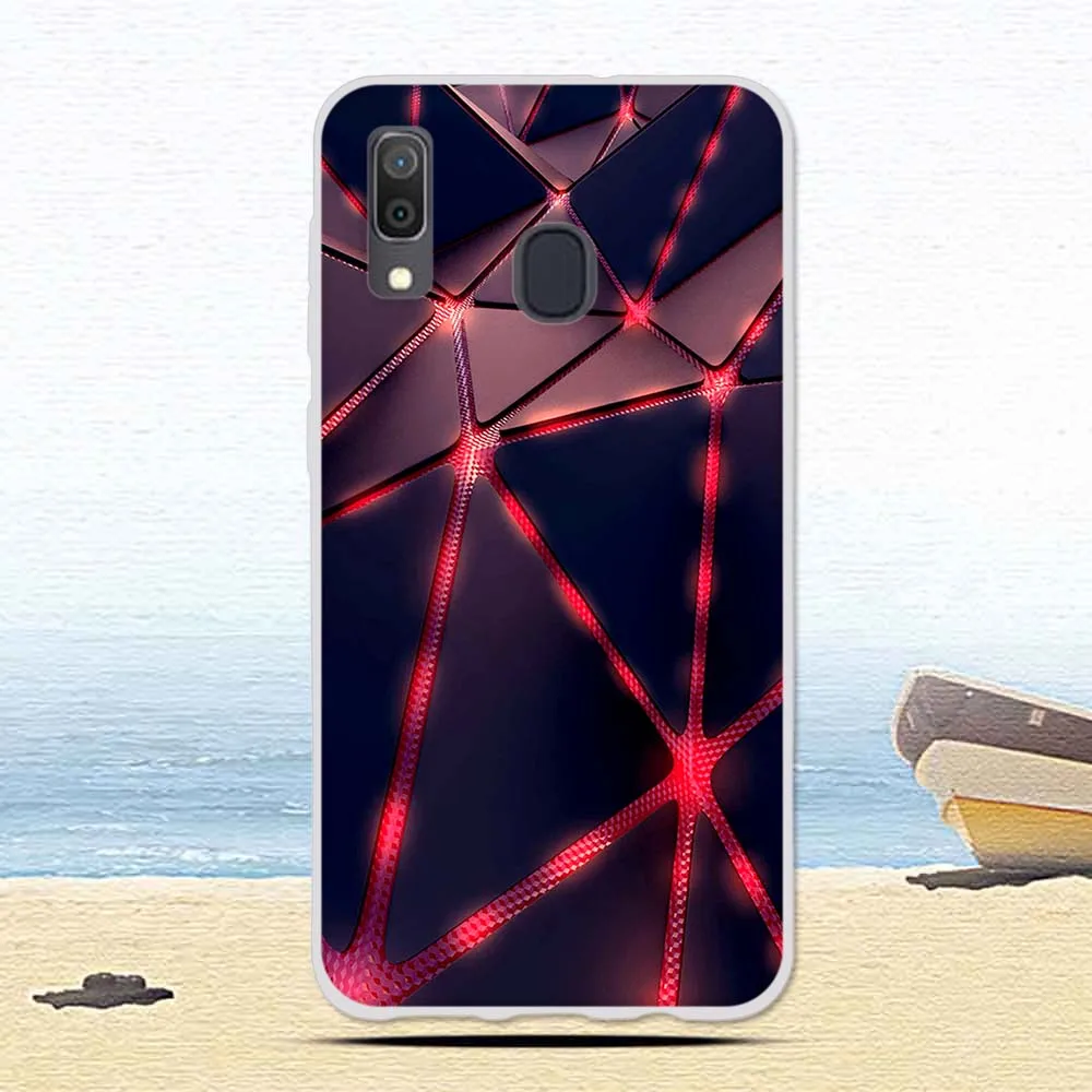 Мягкий ТПУ силиконовый чехол для samsung Galaxy A20 A30 крутой защитный чехол с рисунком для samsung A 20 30 оболочка корпуса телефона Fundas