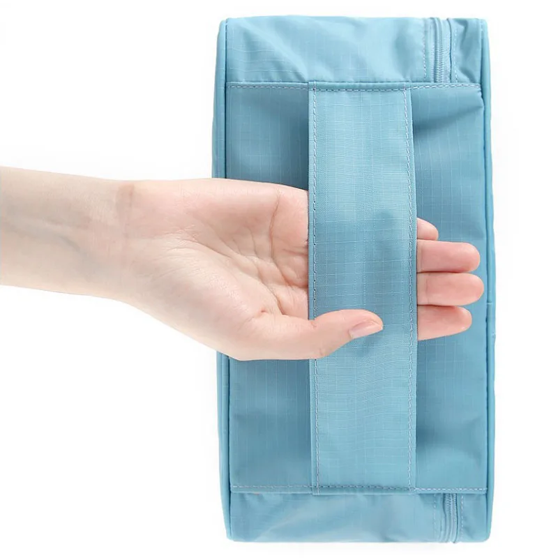 السفر المنظم السيدات حقيبة سفر لمستحضرات التجميل التجميل تخزين أكياس سعة كبيرة للماء فتاة الملابس الداخلية حمالات الصدر حقيبة