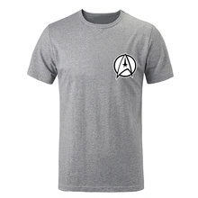 Science Fiction Film Classics Star Trek Crew men short Sleeve Tee Tops Family Fans Party Cosplay Tshirts Spring And Summer Tee