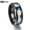 Anillo de compromiso de pulido multifacético para hombre, 100% medio de carburo de tungsteno, Anillos multitamaño para hombres, Pierscienie ► Foto 1/6
