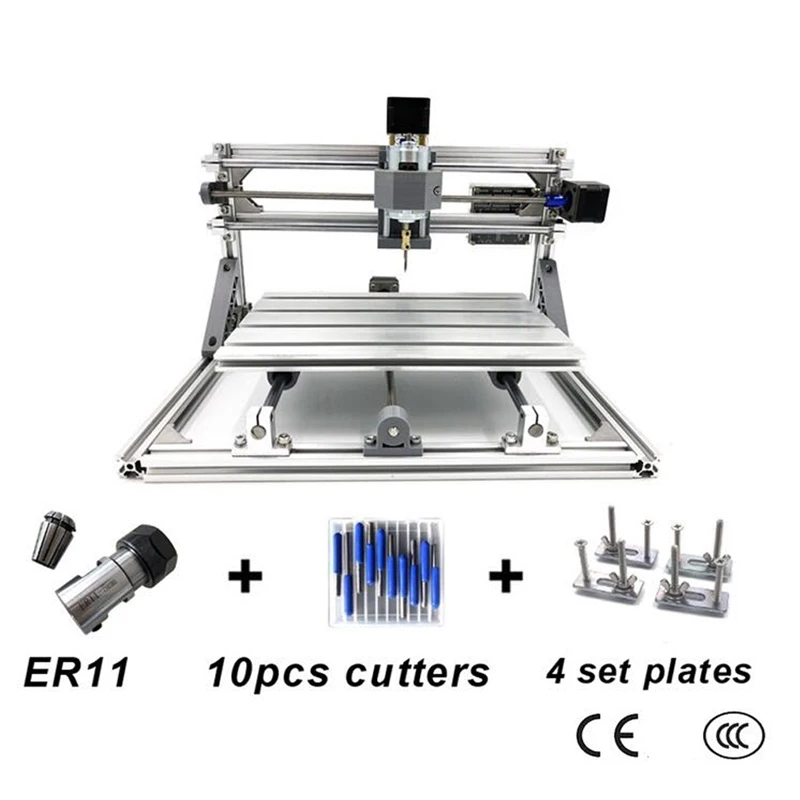 CNC 3018 ER11 DIY гравировальный станок с ЧПУ для резьбы по дереву фрезерный станок с ЧПУ для лазерной гравировки GRBL с ЧПУ завод