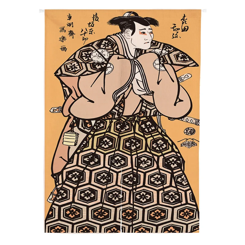 Японская дверь Ukiyo-e, занавеска для кухни, подвесная занавеска, занавеска, Норен, японская занавеска, входная дверь фэн-шуй, занавеска - Цвет: 10