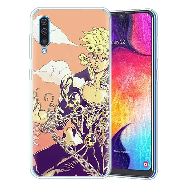 JoJo's Bizarre Adventure JoJo Silicone Case for Samsung Galaxy A71 A51 A90 5G A50 A70 A40 A20e A10 A30 A80 A8 Plus A7 A9 Cover - Цвет: 11