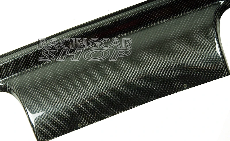 CSL STYLE FULL REAL CARBON FIBER DIFFUSER 4P EXHAUST FOR BMW 3-Series E46 M3 bumper