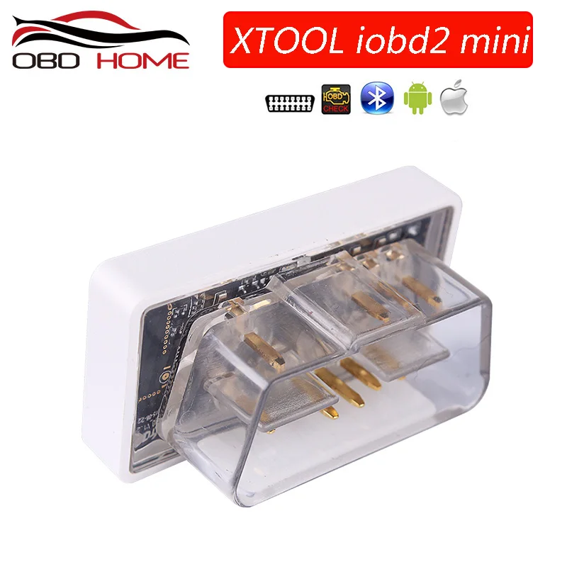 100% Оригинальный XTOOL iOBD2 Мини OBD2 EOBD сканер Поддержка Bluetooth 4 0 для iOS и Android OBDII