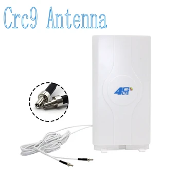 

LF-ANT4G01 Indoor 88dBi 4G LTE MIMO Antenna with 2 PCS 2m Connector Wire, CRC9 SMA TS-9 Port For huawei zte router