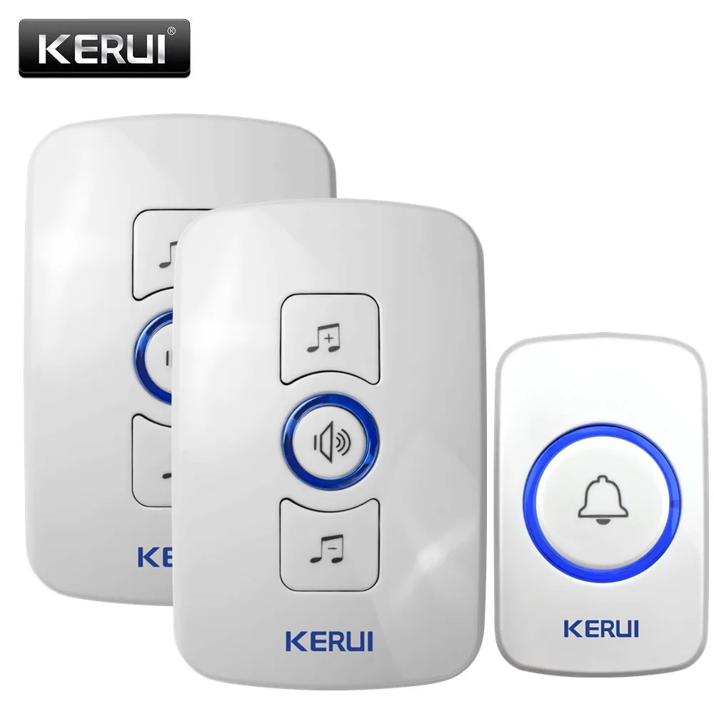 KERUI Белый ЕС Plug in 220 В AC цифровой светодиодный 36 шнур песня музыка 500 футов диапазон