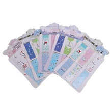 6 шт./лот цветок магнитная бумага Note примечание Канцтовары для записей Закладка книги червь Jy20 19 Прямая поставка