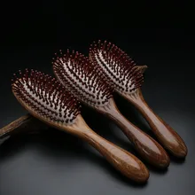 Ограниченное предложение, новинка, горячая Распродажа, расческа для волос, щетка для волос, уход за натуральным золотом, гребень эбенового дерева, Высококачественная массажная подушка безопасности