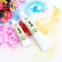 Япония импортирует благоприятные трубчатые пигменты, большой размер Hu порошок, Gofun акварель монохромный и один белый китайская живопись