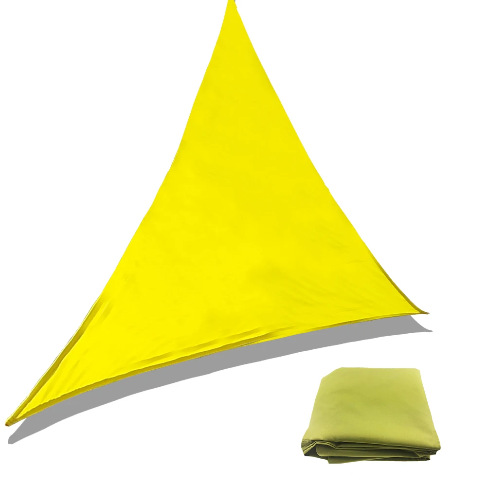 Toldo para el sol, vela, tela de poliéster impermeable, triángulos cuadrados, sombra, jardín, patio, balcón Toldo para el sol, vela, tela de poliéster impermeable, triángulos cuadrados, sombra, jardín, patio, balcón