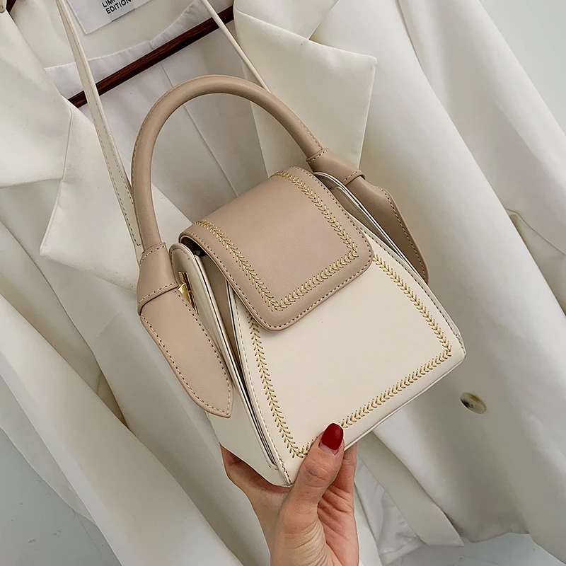 

Small bucket shoulder women bag messenger ladies handbag 2019 new fashion luxury designer leather crossbody famous brands female
