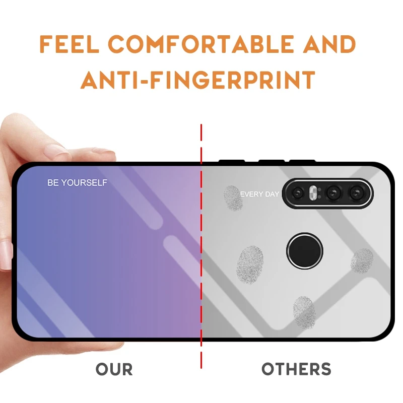 Стеклянный чехол для Huawei P30 P20 Mate 10 20 Lite Pro Роскошный телефона P Smart Y9 2019 Nova 2i 3 3i 4