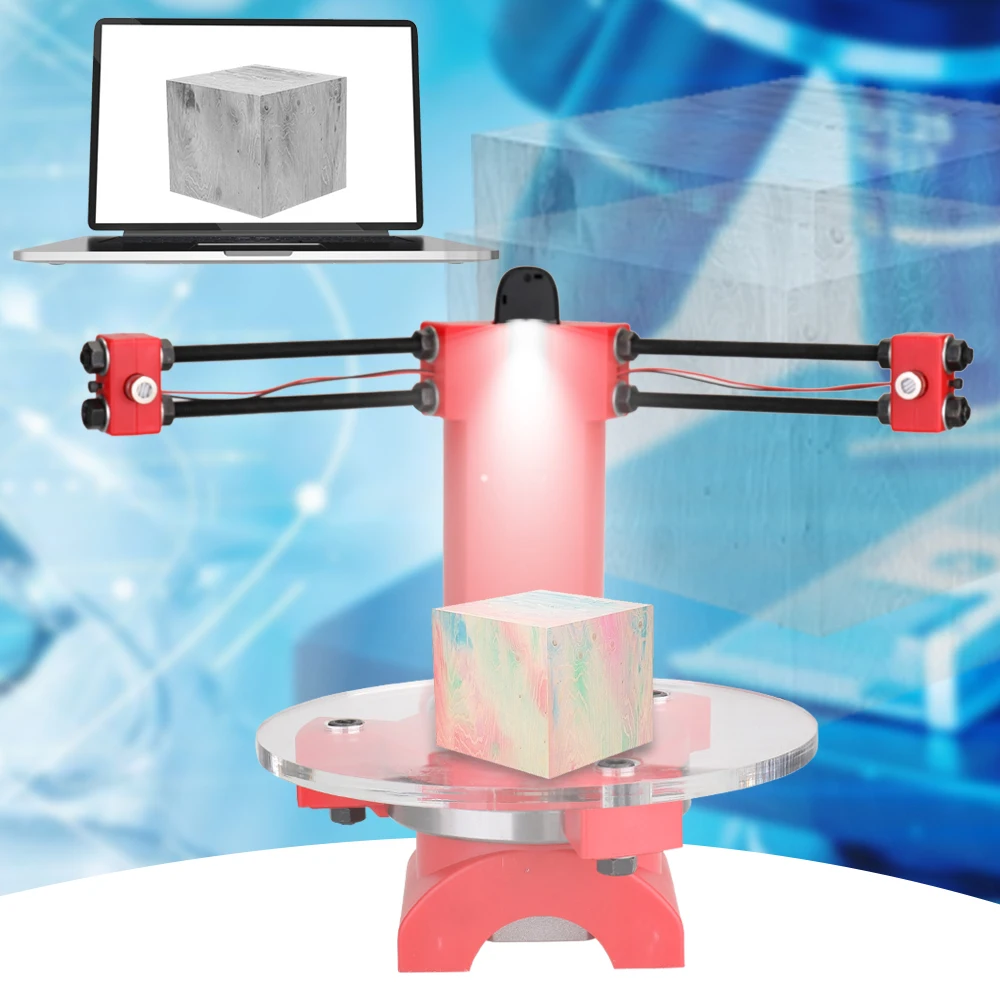 3D сканер DIY kit Reprap 3D с открытым исходным кодом портативный 3D сканер для 3d принтера Высокоточный Настольный Базовый комплект