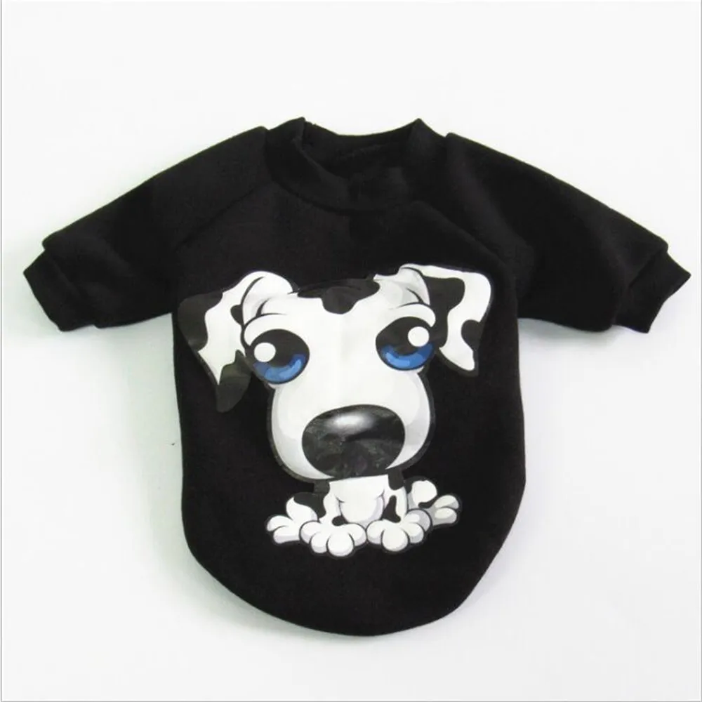 

Warm Puppy Coat Soft Cartoon Pet Dog Clothes For Small Dogs Cute Pet dog life jacket dog Clothing chihuahua puppy coat