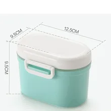 Детские Еда Коробка для хранения портативный разное Коробка сухое молоко Организатор Контейнер получить Коробка Подарочный чехол полезные товары