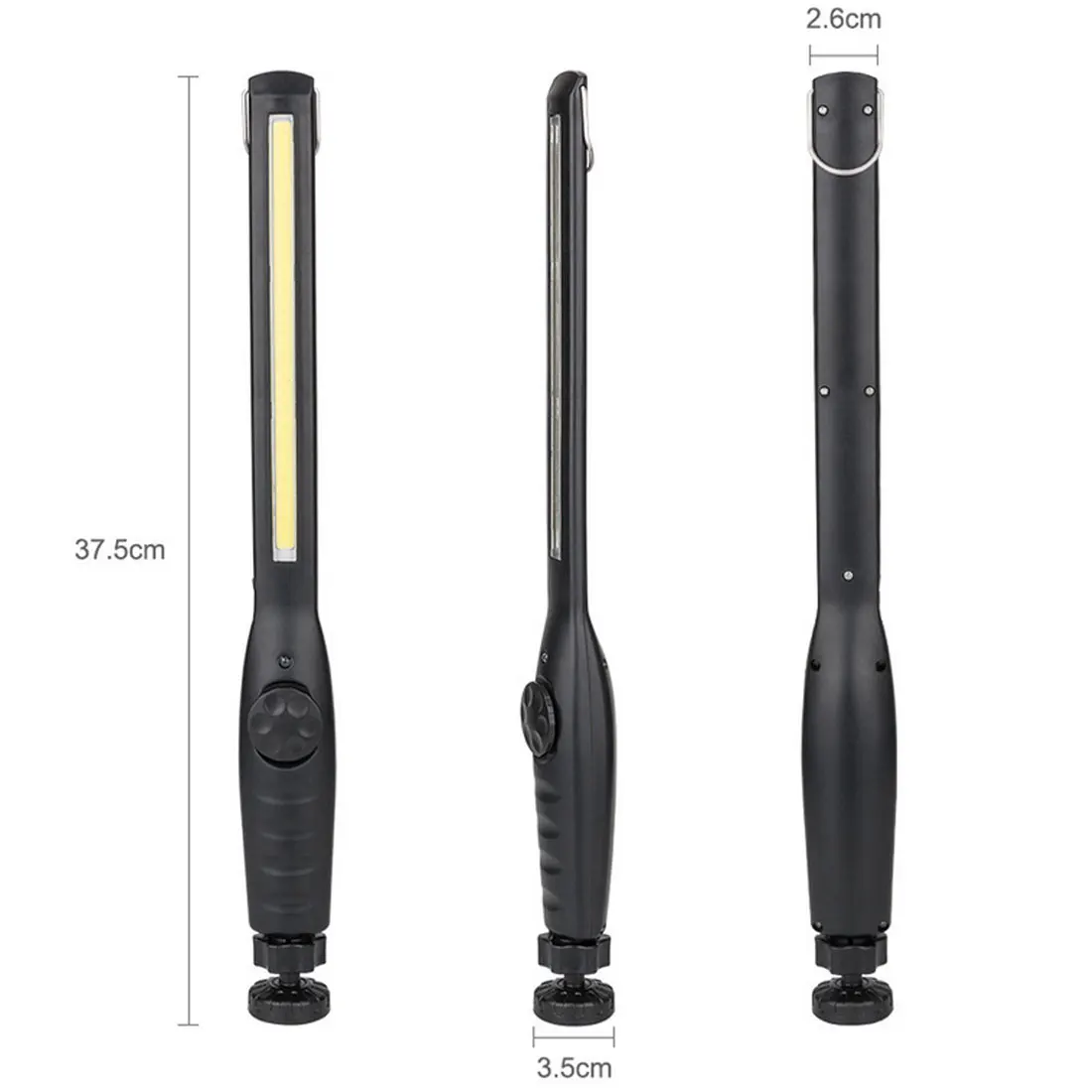 

New Car Styling Using Touchable Night Lights Lamp 1pc COB light strip led Lithium Ion USB Rechargeable COB LED Slim Work Light