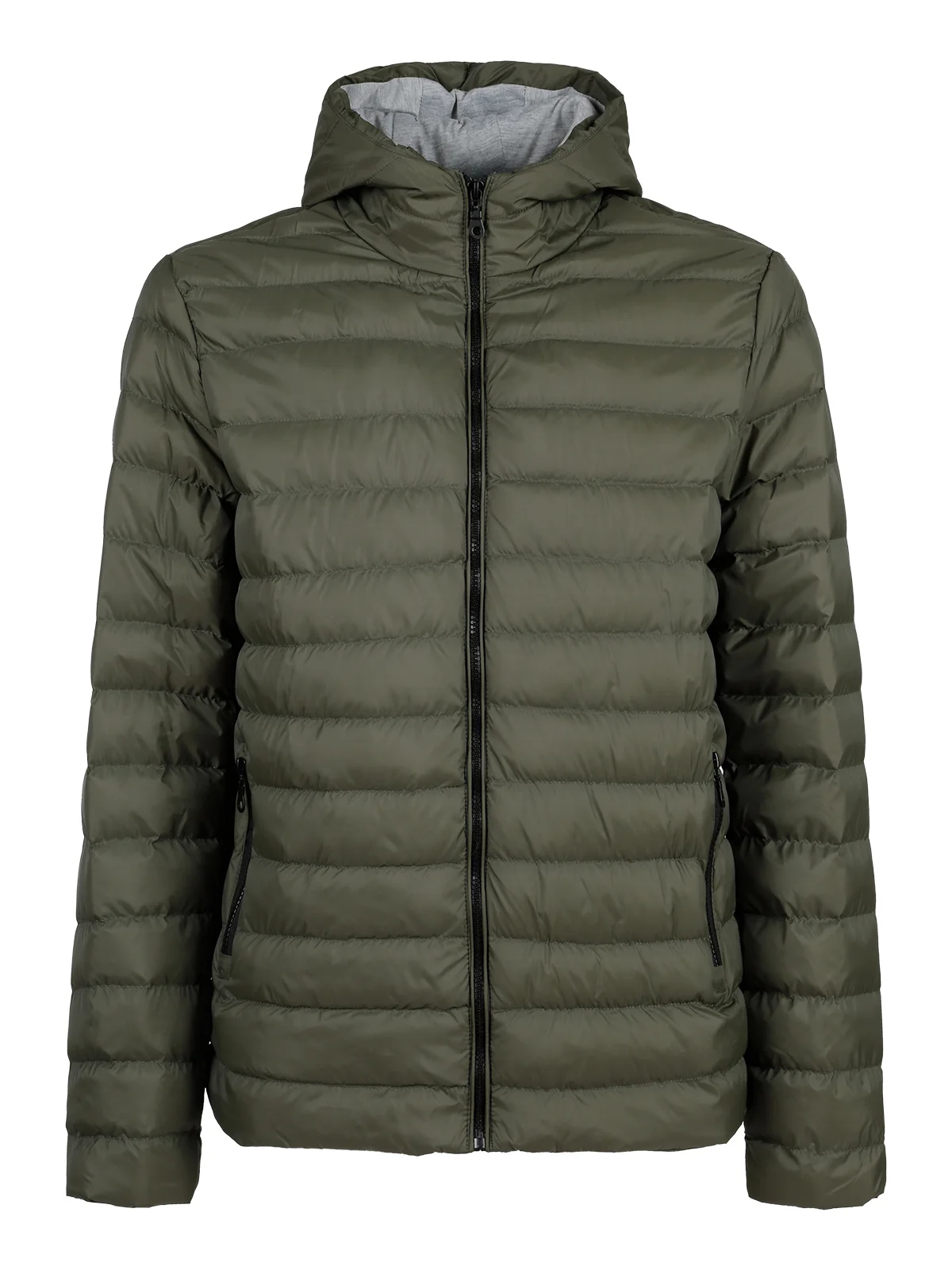 Hooded padded jacket Green-in Jackets from Men's Clothing on Aliexpress.com | Alibaba Group