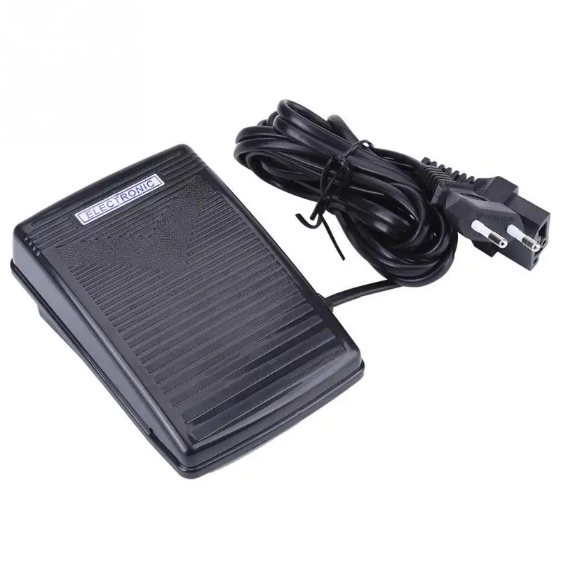 

200-240V Home Sewing Machine Parts Foot Control Pedal With Power Cord Sewing Tools EU plug New Arrival