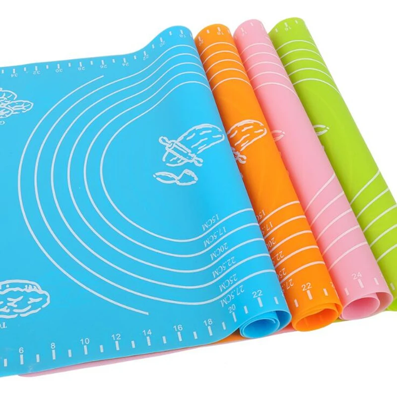 Kneading Pad Silicone Baking Mat Non-stick Surface Rolling Dough