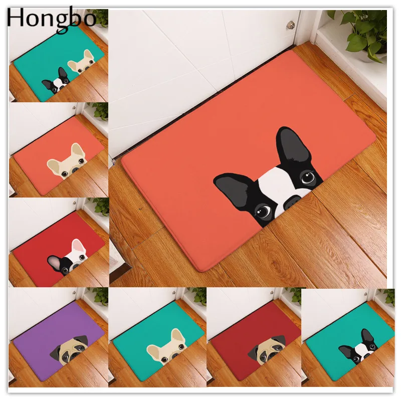 Нескользящие коврики Hongbo 40*60 см милые Мультяшные с бульдогом для щенков