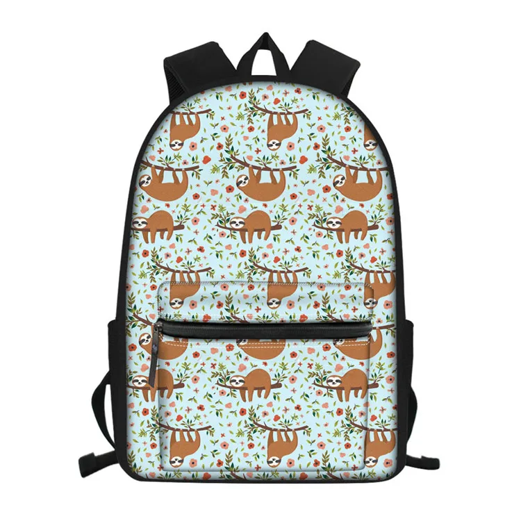 Школьный рюкзак с принтом собаки корги для подростков, мальчиков и девочек, милый рюкзак для начальной школы, черный рюкзак Mochila Escolar - Цвет: Z2744Z58
