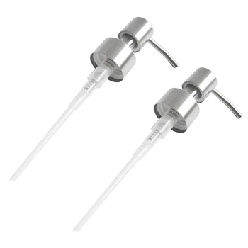 

GYTB 3Pcs Liquid Soap Dispenser Universal Tools Home Office Press Pump Stainless Steel Soap Dispenser Replacement