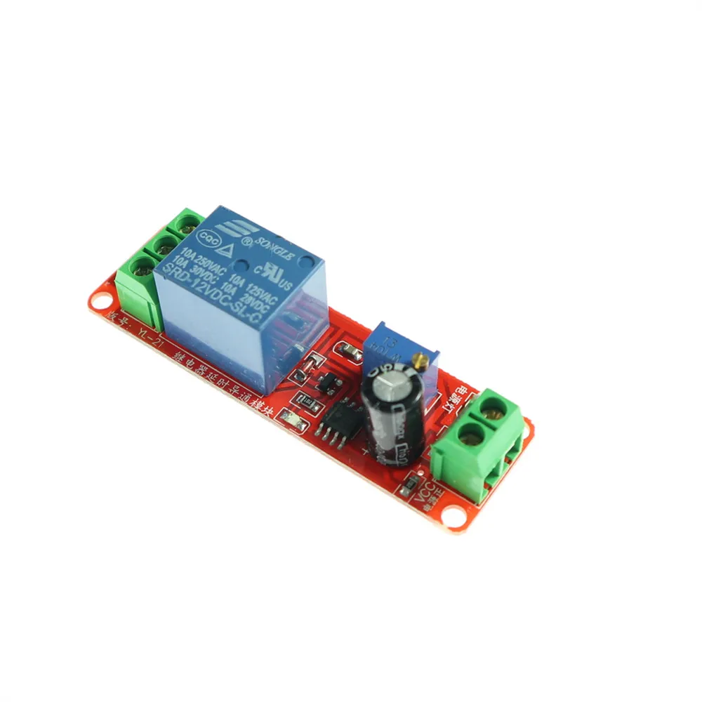 5pc DC 12V Delay Relay Shield NE555 Timer Switch Adjustable delay turn-on Module
