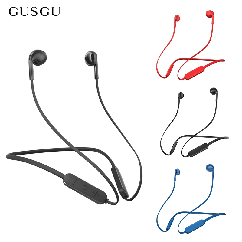 Продажа Беспроводные наушники, Bluetooth наушники 5,0, IPX6, водонепроницаемые, беспроводные наушники, шейные, Спортивная гарнитура, басовые наушники с мик...