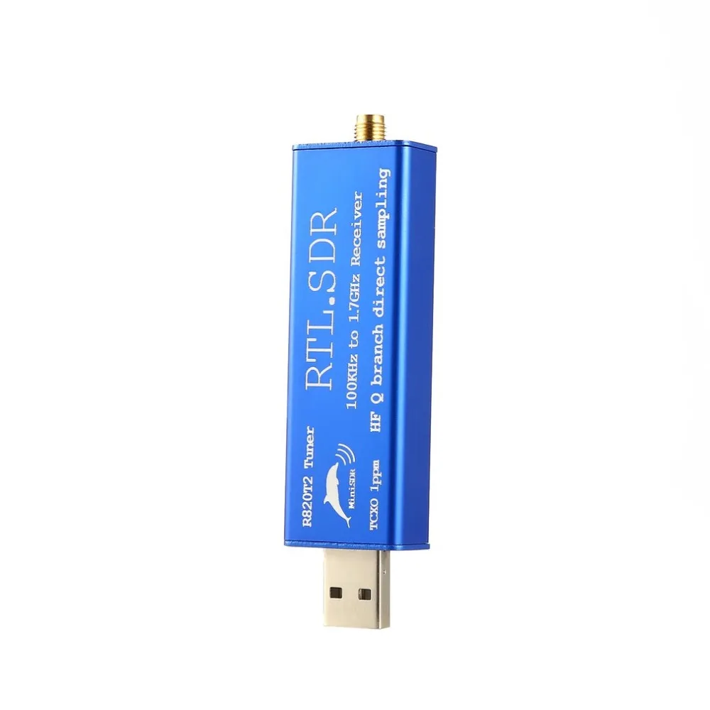 0.1MHz-1.7GHz RTL2832U+R820T2 TCXO ADSB UHF VHF HF FM RTL.SDR Full Band Receiver Software Defined Radio Tuner Receiver 0.1MHz-1.7GHz RTL2832U+R820T2 TCXO ADSB UHF VHF HF FM RTL.SDR Full Band Receiver Software Defined Radio Tuner Receiver