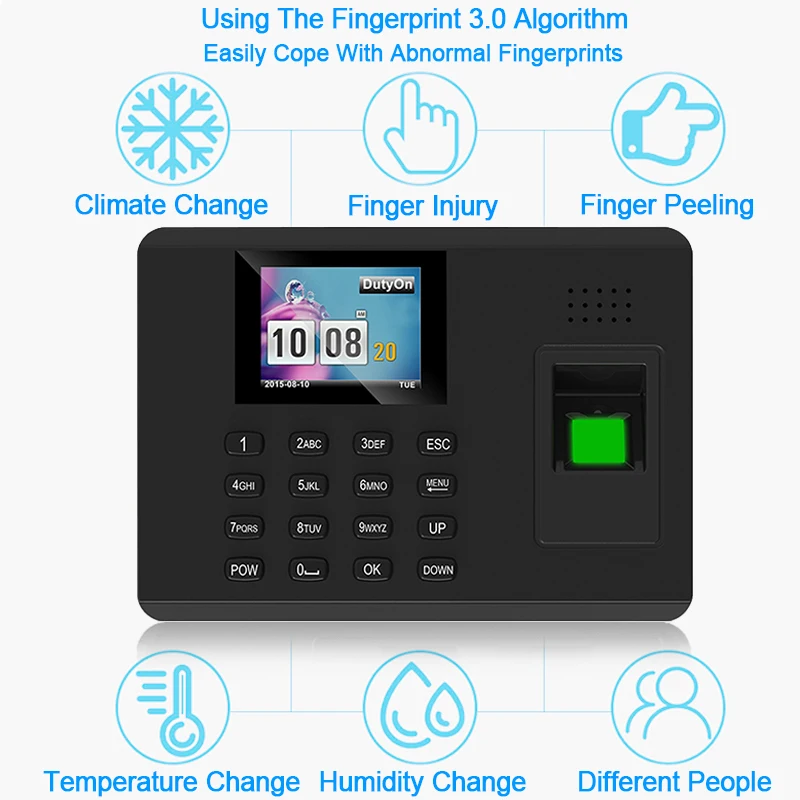 Eseye время оператора Системы отпечатков пальцев Attemdant Smart Eletronic время часы читатель сотрудника оператора машины для компании