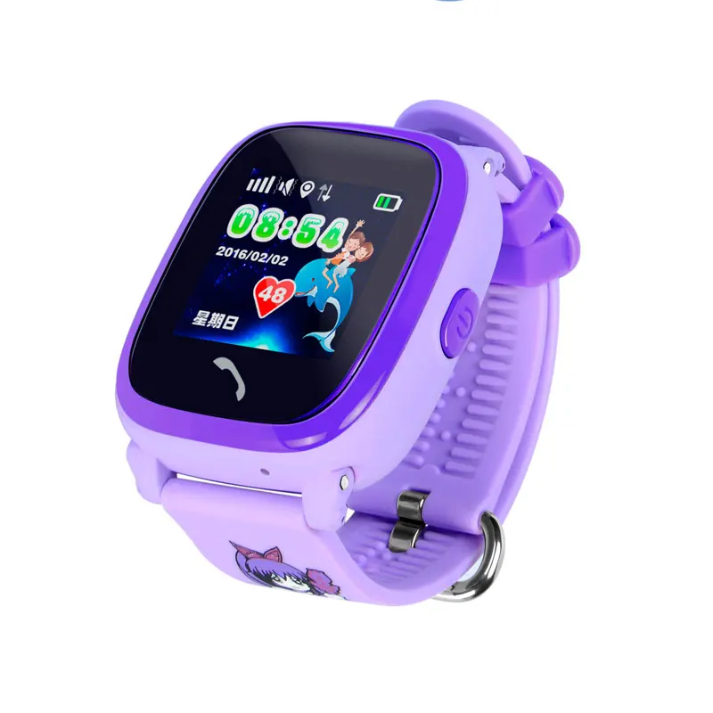  DF25 GPS Smart Watch SOS Call IP67 Waterproof Smartwatch for Child Kids Safe Device Tracker Anti-Lost Child Smartwatch