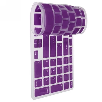 

Keyboard Dust Cover Silicone Protector Transparen Skin Film for DELL New 15R N5110 M5110(White)