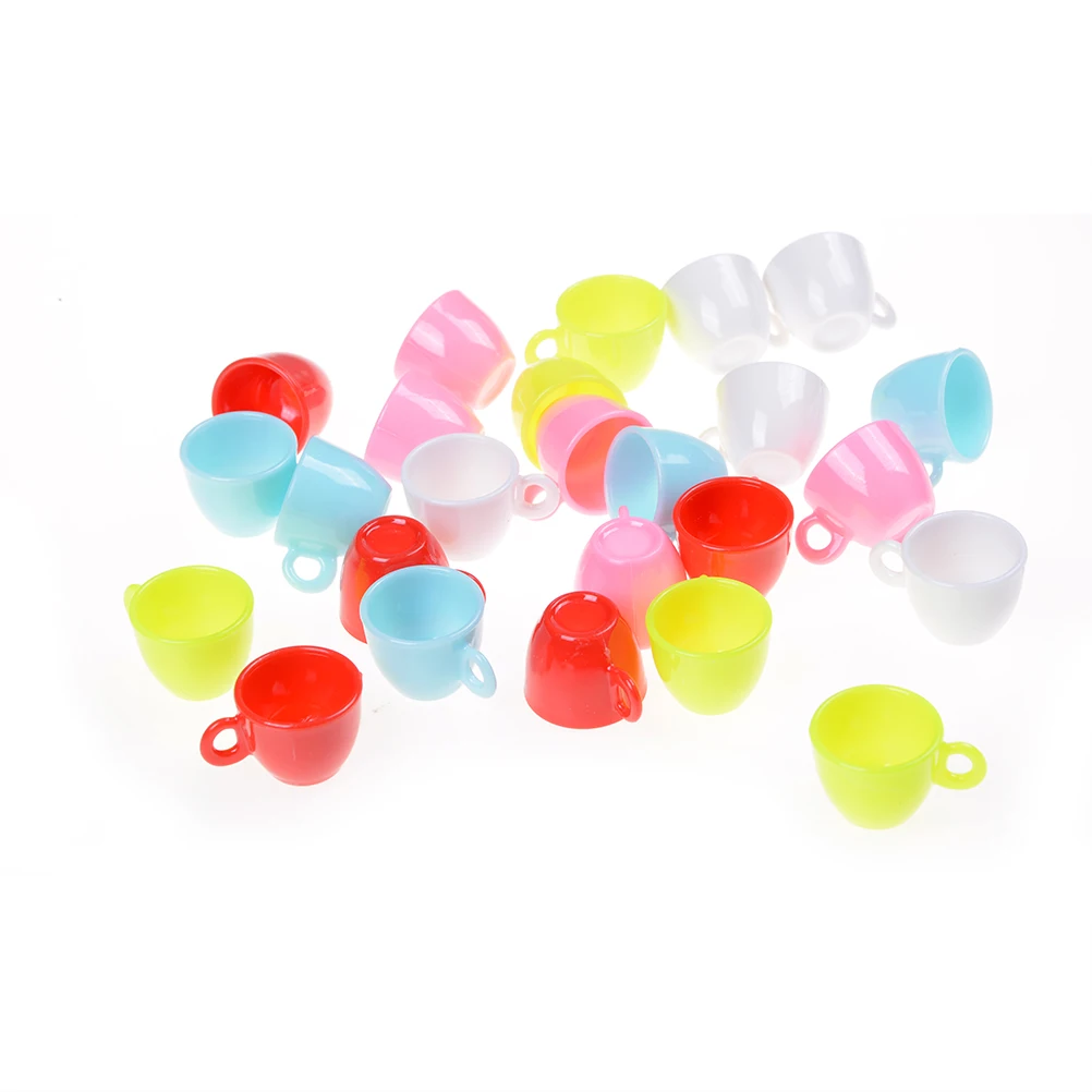 

5PCS 1:12 Doll Accessories Wholesale Doll House Tableware Miniature Mini Coffee Tea Cups Doll House Toy