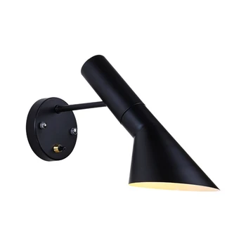 

Modern Designers Iron AJ LED Wall Lamps LED Wall Lights Living Room Bedroom Bedside Lamps Indoor Lighting Kitchen Fixtures Decor