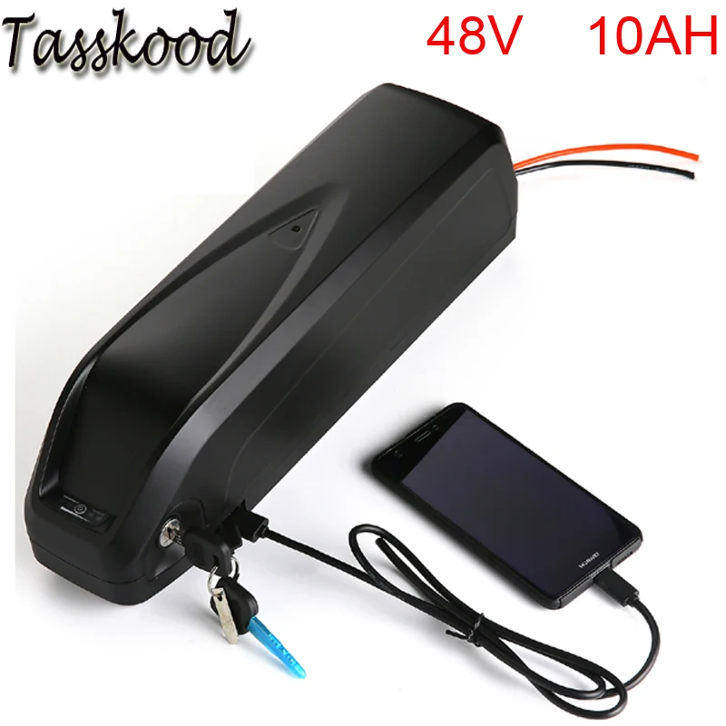 48V 10Ah E-Bike Battery – Powers 500W To 1200W Motors, Built-in 30A BMS, Long-Range & Weatherproof For Electric Bikes & Scooters