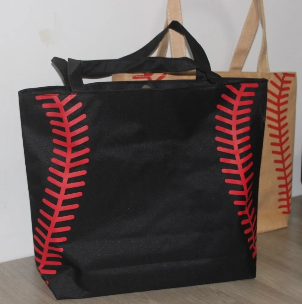 3 Colors Small Baseballl Cycling Lady Canvas Bag Shoulder Baseball Bag