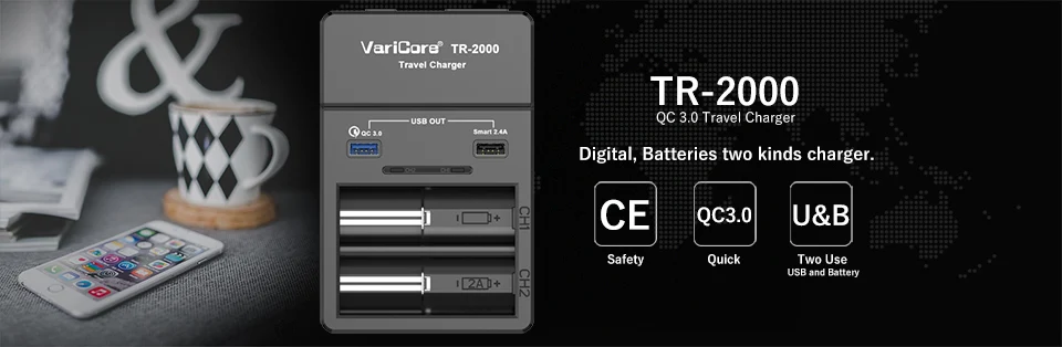 VariCore новая Оригинальная 18650 перезаряжаемая батарея 3,7 V Li ion bateria 18650 ncr18650b 18650 батарея для фонарика