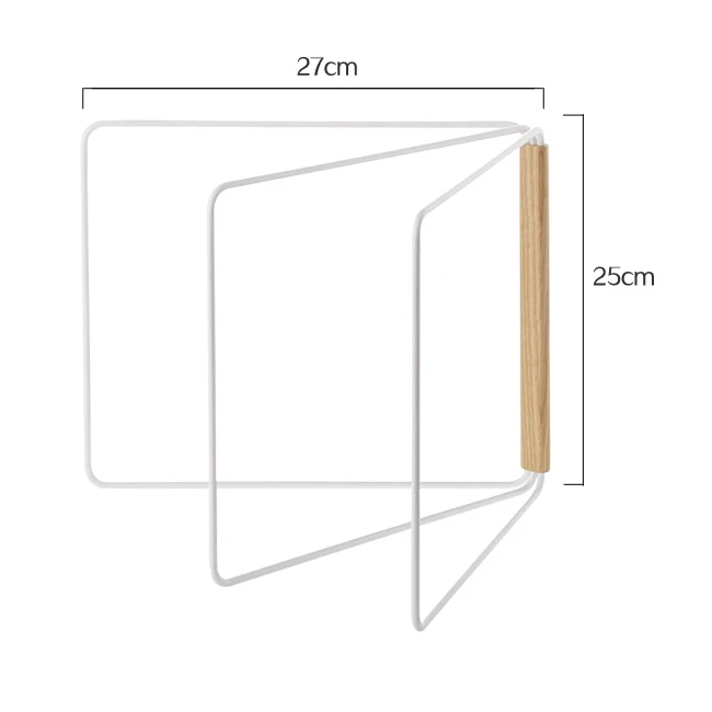 Творение Core кухонные полки для хранения Органайзер деревянная посуда тряпичная сушилка для полотенец Складная - Цвет: rag rack