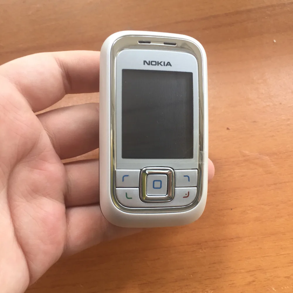 6111 оригинальный отремонтированный белый Nokia мобильный телефон Bluetooth 2G GSM