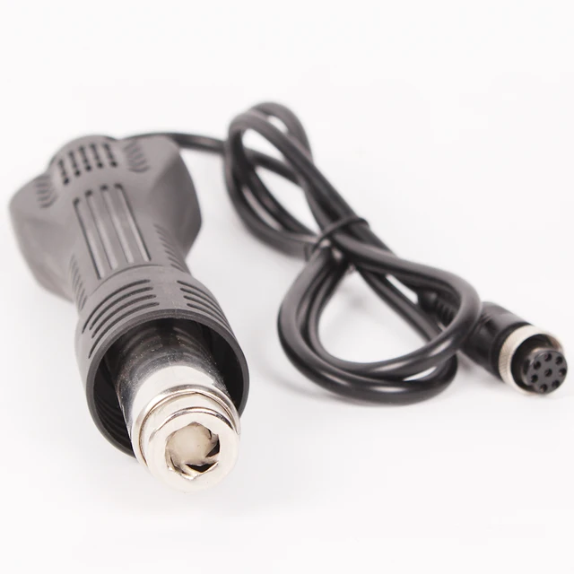 8 Holes Hot Air Gun Handle BGA Rework Solder Hot Air Blower Heat Gun FOR 858 8858 858D 878A 878 Soldering Station
