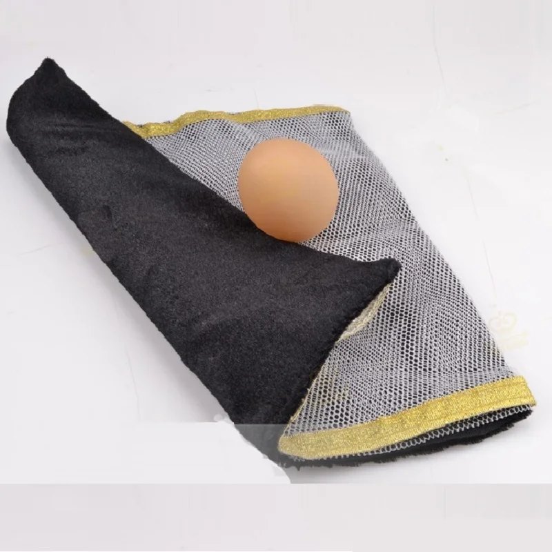 1pcs Comedy Malini Egg Bag Egg Disappear Vanish Classic Close Up Street Magic Tricks Illusion Magic Props Megia Child Funny Toys